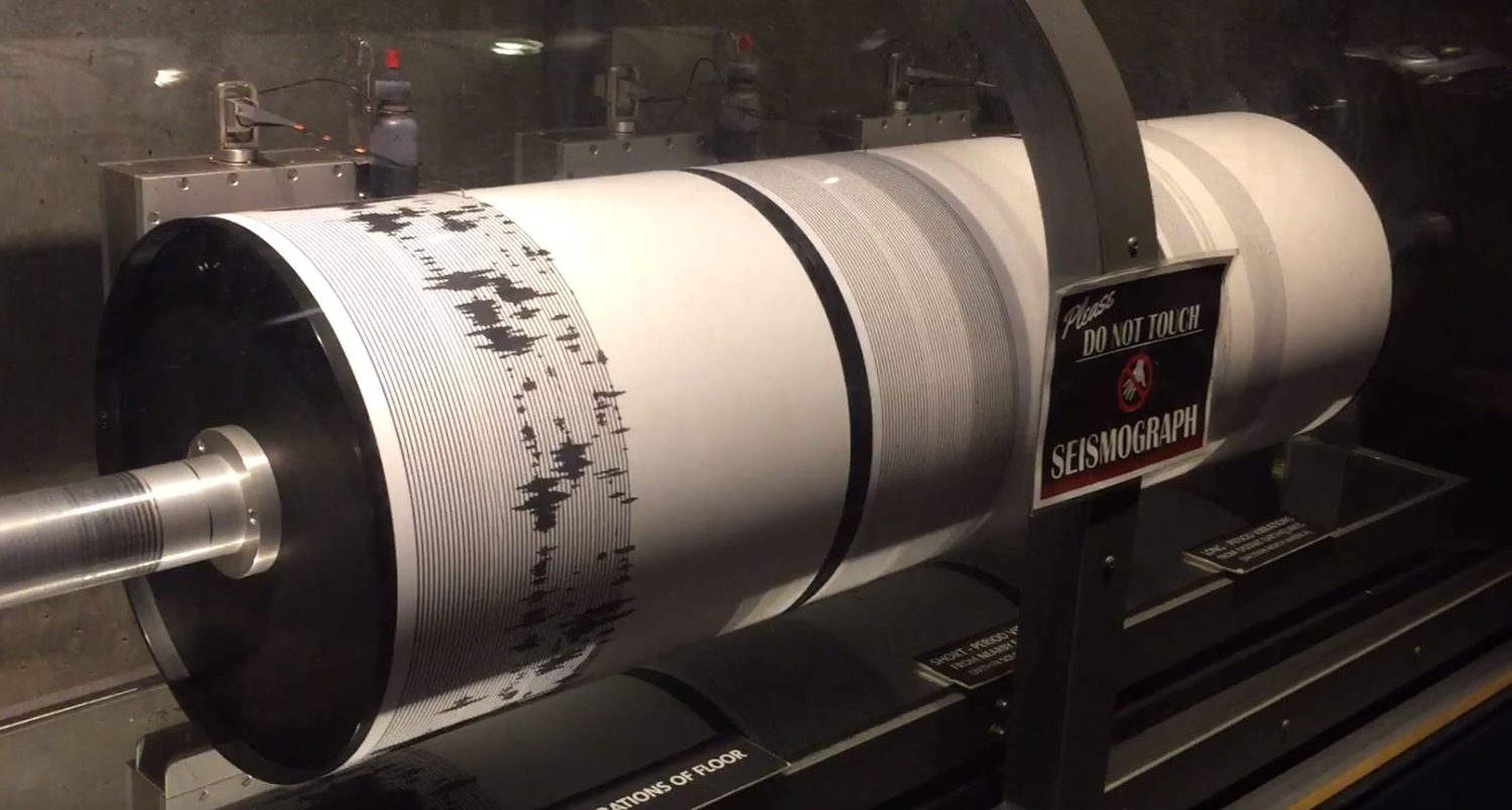 Earthquake strength is measured on the logarithmic Richter scale