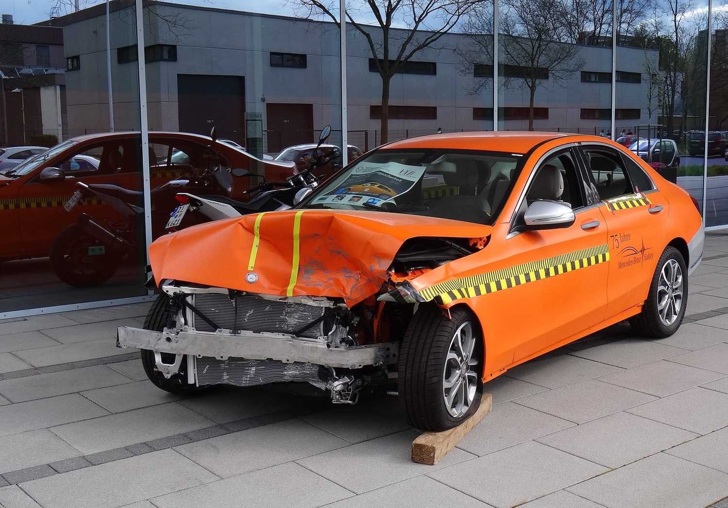 A car crash test
