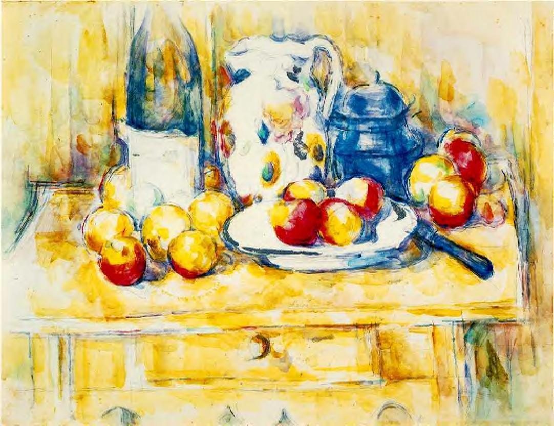 Bodegón de Cézanne: materiales, procesos e ideas se sintetizan en composición y trazo