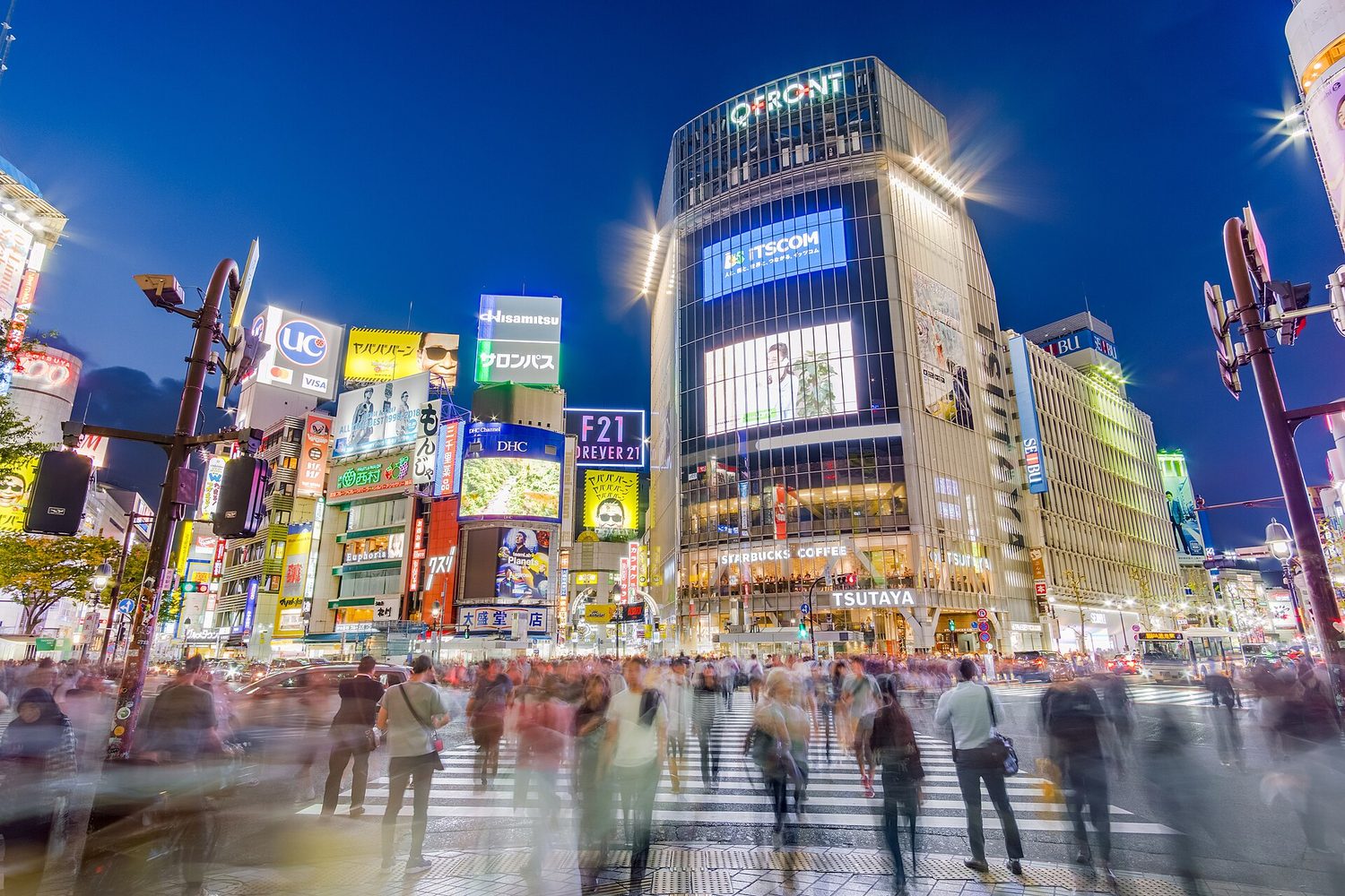Carrefour de Shibuya : les villes mondiales concentrent les personnes, les infrastructures et les connexions mondiales