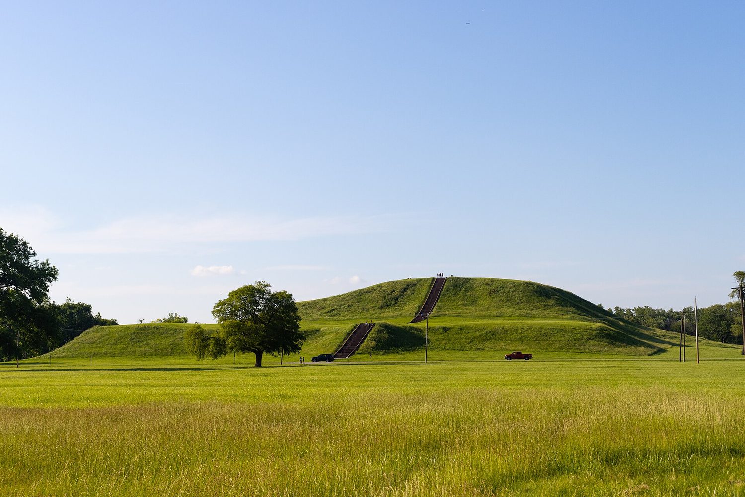 Monks Mound en Cahokia: la escala alcanzada por un asentamiento mississippiano sin animales de tiro ni la rueda