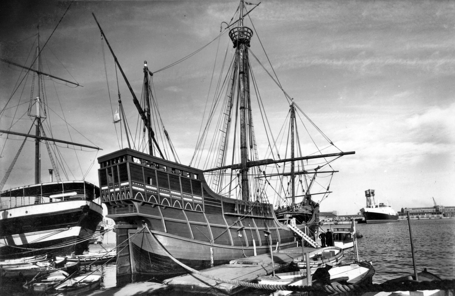 A caravel replica - the ship design that made the oceanic voyages possible
