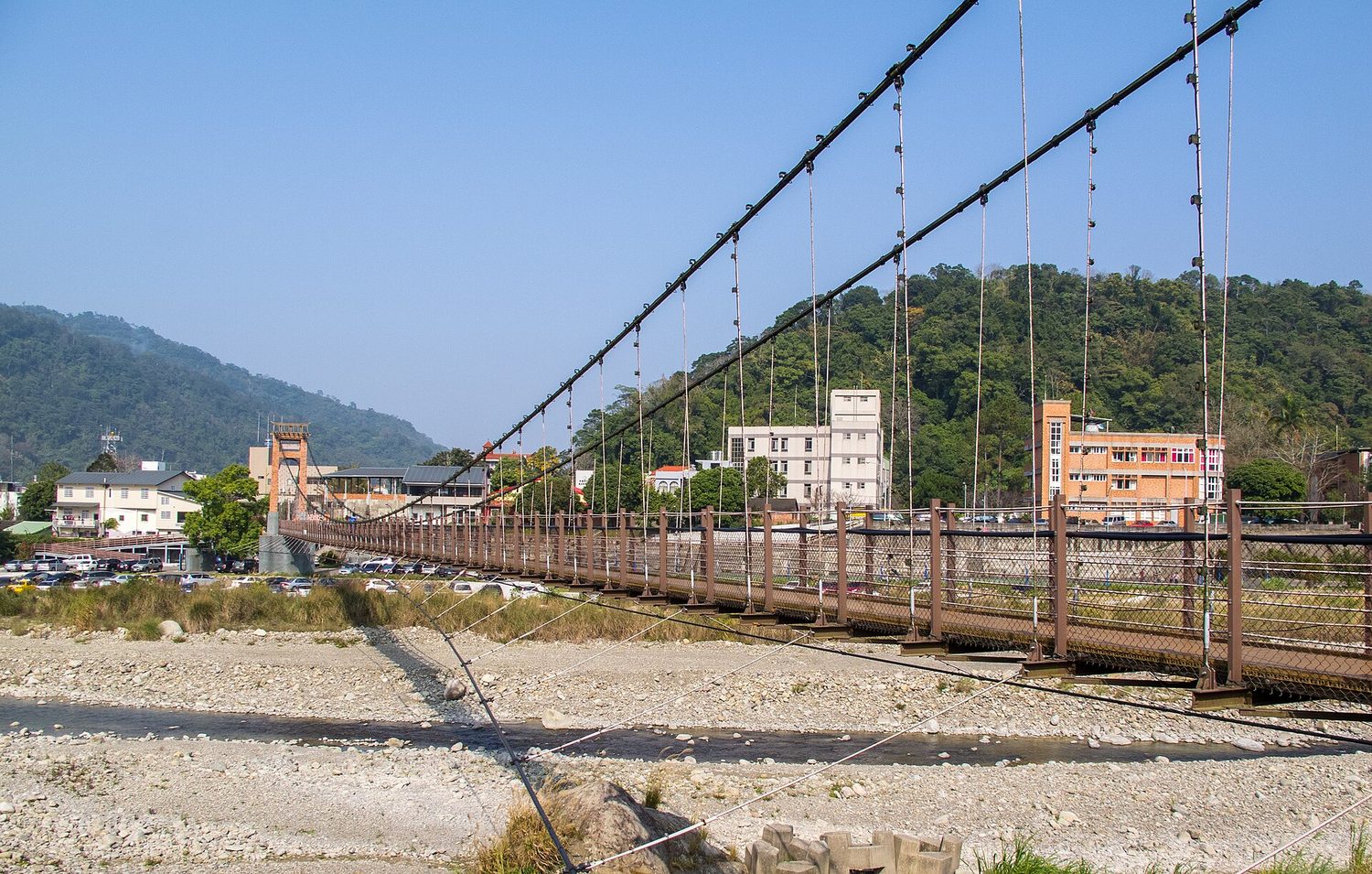 The Golden Gate suspension bridge