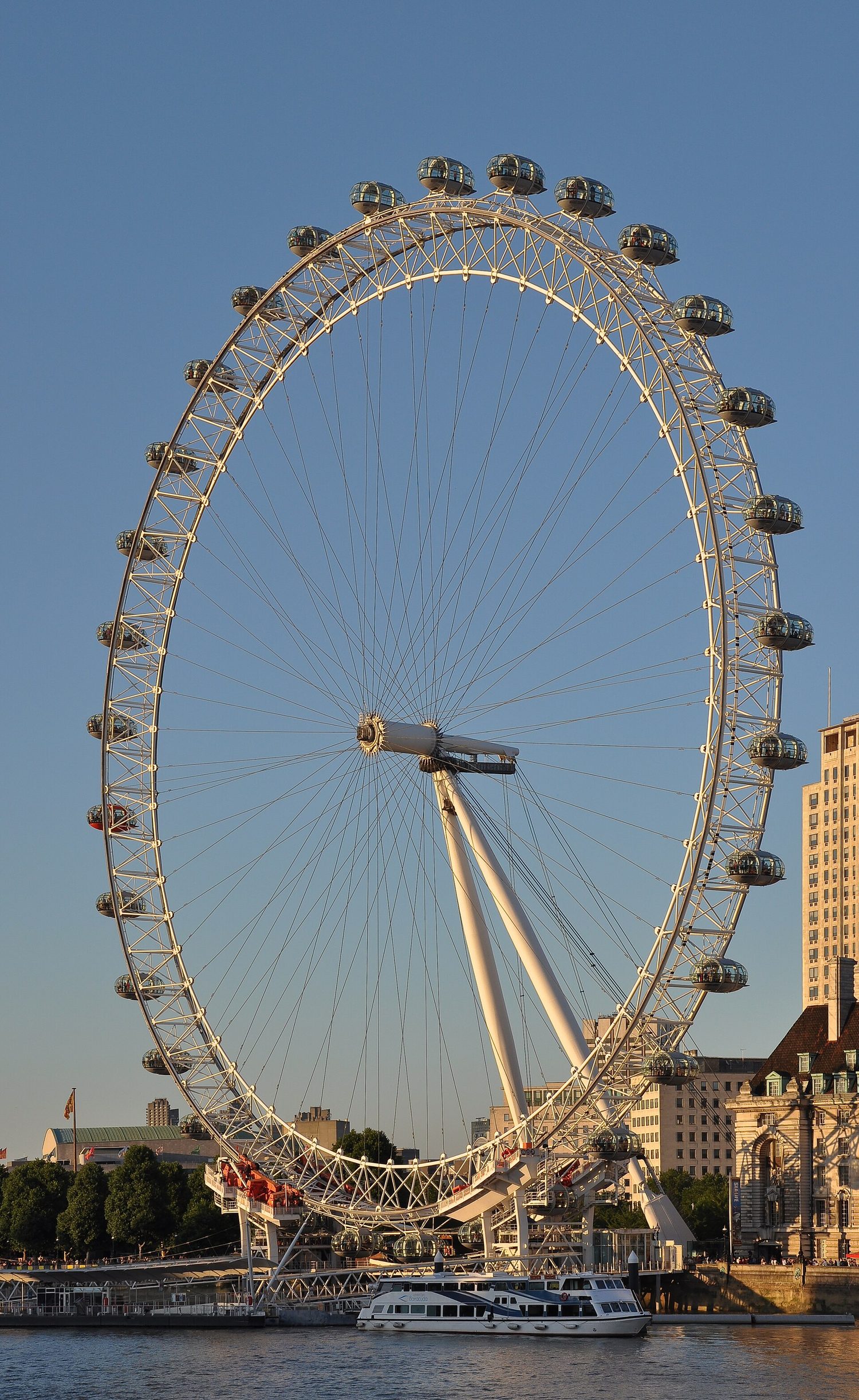 The London Eye Ferris wheel